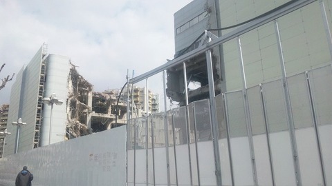 旧ヨーカドー解体 (1)
