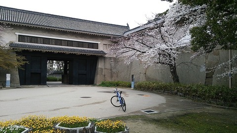 ３月２９日　大阪城まで (9)